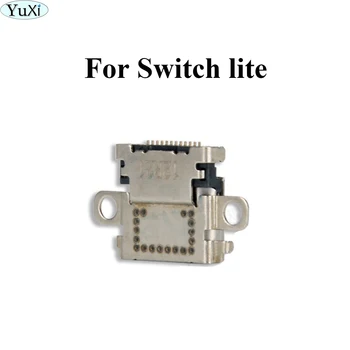 YuXi 1 ADET Yeni şarj portu Soket Değiştirme Tip-C USB Konektörü Nintendo Anahtarı lite Konsolu