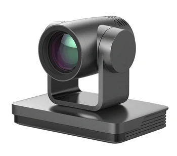 Yüksek Kaliteli Siyah AI 12x Optik Zoom USB HM IP Video Çıkışı 16x Dijital Zoom 4k NDI PTZ Kamera