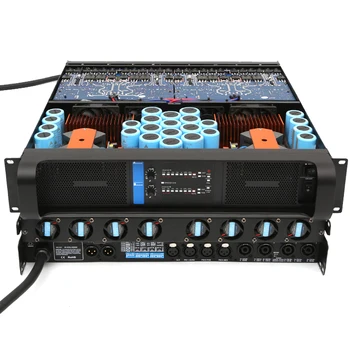 Yüksek güç dj amplifikatör 7500 watt 2 kanal placa de ses amplificador