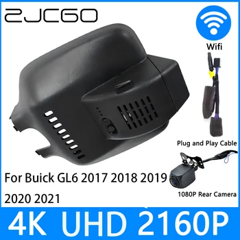 ZJCGO Çizgi Kam 4K UHD 2160P Araba Video Kaydedici DVR Gece Görüş Park Buick GL6 2017 2018 2019 2020 2021
