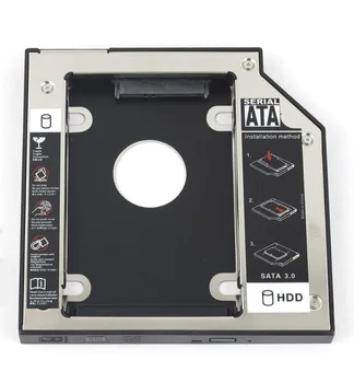 dell Vostro 15 3558 3568 için 9,5 mm SATA 2. Sabit Disk Sürücüsü SSD HDD Caddy