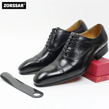hakiki Deri erkek Elbise Ayakkabı üzerinde Kayma Erkek Rahat Oxford Ayakkabı Marka Mokasen Glitter Erkek Ayakkabı Sivri Burun Ayakkabı erkekler için