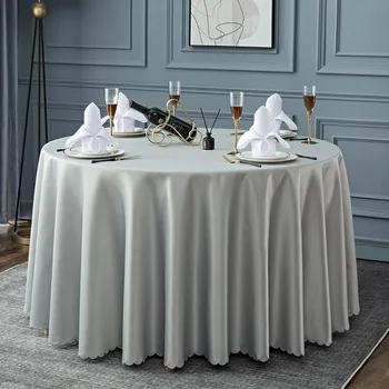 Çift katmanlı kirli geçirmez masa örtüsü ışık lüks yüksek kaliteli masa örtüsü kontrast renk romantik duygu