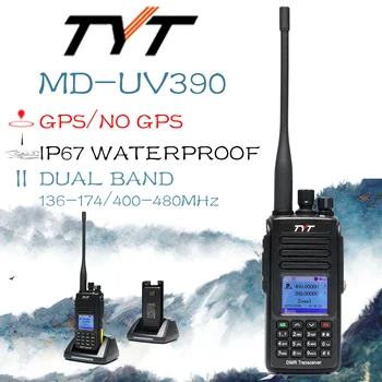 Çin Yüksek Kaliteli TYT MD-UV390 dijital telsiz IP67 Su Geçirmez VHF / UHF Telsiz Taşınabilir Amatör Amatör radyo