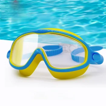 Çocuk Anti-sis Büyük Çerçeve Yüzme Gözlükleri Çocuk Gözlük Yüzmek Gözlük