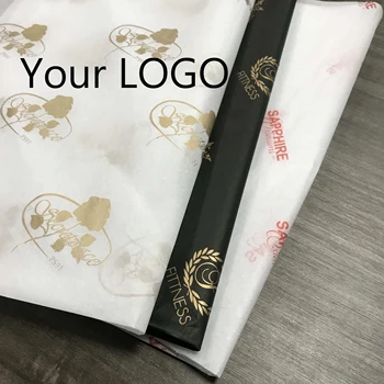 Özel logo baskılı yağlı yağlı yağlı balmumu gıda ambalaj kağıdı çikolata ambalaj kağıdı
