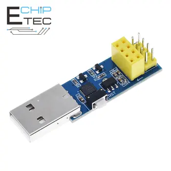 Ücretsiz kargo ESP8266 ESP-01 ESP-01S WIFI modülü downloader ESP bağlantı v1.0 arduino için