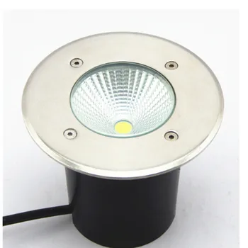 Ücretsiz kargo Yüksek Güç 15 W COB LED Yeraltı ışık AC85-265V Su Geçirmez LED Dış aydınlatma IP68 8 adet / grup