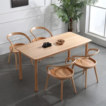 İskandinav Lüks yemek sandalyeleri Ahşap Tasarım Minimalist Funky Koltuk Relax yemek sandalyeleri Modern Sillas Comedores Ev Mobilyaları