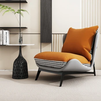 İskandinav Modern Oturma Odası Sandalyeleri Salon Kadife Tasarımcı Oturma Odası Sandalyeleri Katlanabilir Sedie Da Soggiorno Mobilya Yatak Odası WRXXP