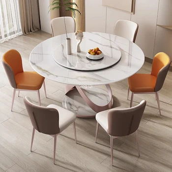 İskandinav Restoran yemek masası Seti 4 Sandalye İtalyan Lüks Masa Küçük Apartman Pikap Mesas De Jantar Yemek Seti Mobilya