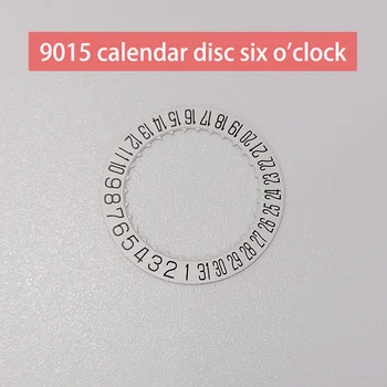 İzle Onarım Parçaları Takvim Disk Taç saat 6'da Fit Citizen 9015 hareket izleme Aksesuarları Yepyeni Tarih Disk Parçaları