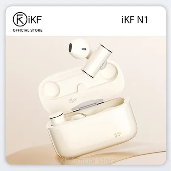 ıKF N1-Air İletim Kablosuz Kulaklık Çağrı Gürültü Azaltma HiFi Ses, 60 Saat Çalma Süresi, spor Kulaklık İçin Android / ıOS