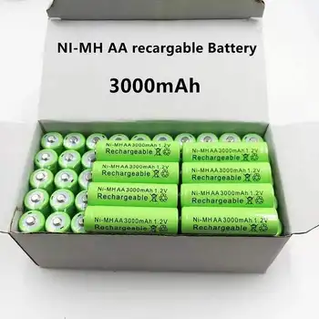 Şarj edilebilir piller, şarj edilebilir piller 1.2 V AA 3000 mAh Nİ MH