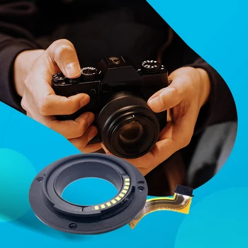 şerit Kablo Lensler Adaptör Halkaları ile 50-230mm Kamera Lens Montaj Halkası