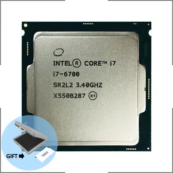 Процессор Intel Core i7-6700 i7 6700 3,4 ГГц, б/у, четырехъядерный, восьмипоточный, 65 Вт, процессор LGA 1151
