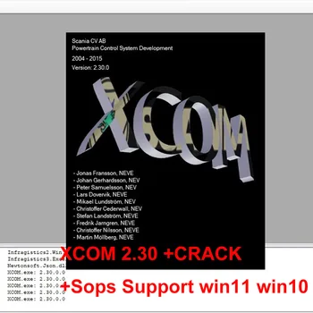 2023 SCN XCOM 2.30 VCI3 VCI2 VCI 3 Tarama Geliştirici Teşhis Yazılımı X-COM V2. 30 ile Çalışmak VCI 2
