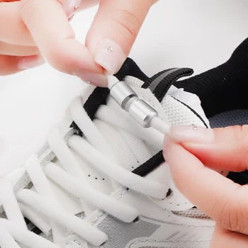 21 Renk Elastik Ayakabı Kravat Olmadan Sneakers İçin Yuvarlak Ayakkabı Bağcıkları Çocuklar Ve Yetişkinler Tembel Ayakkabı Dantel Aksesuarları Parayla