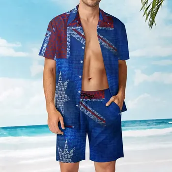 Avustralya Bayrağı (2) erkek Plaj Takım Elbise Yenilik 2 Adet Koordinatları Yüksek Dereceli Ev ABD Boyutu