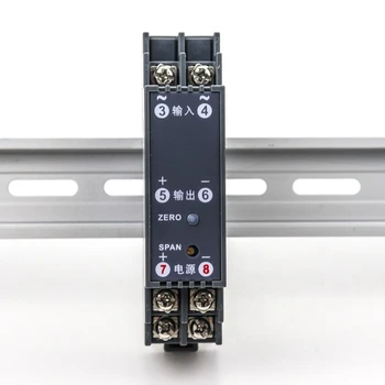 GLT-B DC Sinyal Dönüştürücü Galvanik Analog 4-20mA Giriş 0 - 10V Çıkış DC24V Sinyal İzolatör