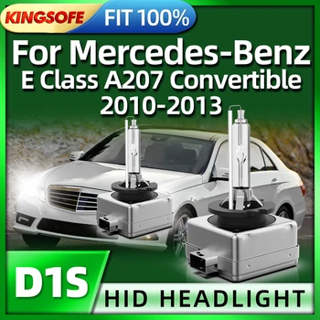 KİNGSOFE 2 ADET 35W Süper Görüş D1S araba farı Xenon HID Ampuller Mercedes-benz E Sınıfı İçin A207 Cabrio 2010 2011 2012 2013