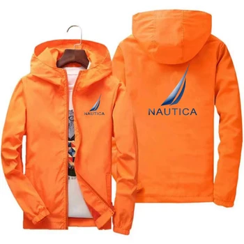 NAUTİCA İlkbahar ve Sonbahar erkek Rüzgarlık Dağcılık Yağmurluk erkek Yaz Ceket Açık Su Geçirmez Ceket Balıkçılık Ceket