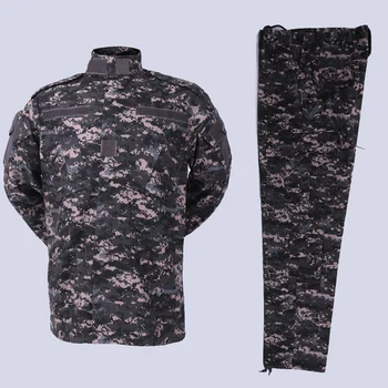 Polis Militar Üniforma erkek Ordu Kamuflaj Savaş Üniforma Sirt Pantolon Taktik Kentsel Dijital Ordu Workin Açık Takım Elbise