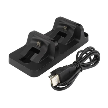USB Çift şarj standı İstasyonu Sony PlayStation4 PS4 Kablosuz Denetleyici PS4 Pro Slim Gamepad