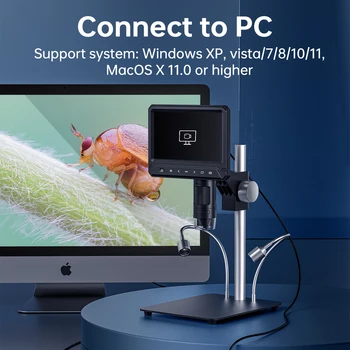 Yükseltilmiş versiyonu WIFI dijital 1200X USB mikroskop büyüteç kamera 1080P çok fonksiyonlu akıllı ekran aracı